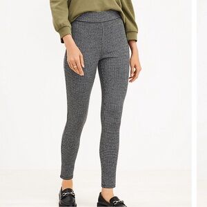 Loft Houndstooth Leggings